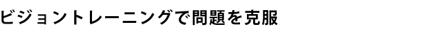 �r�W�����g���[�j���O�Ŗ�������