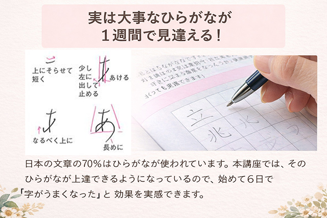 ボールペン習字講座　イメージ